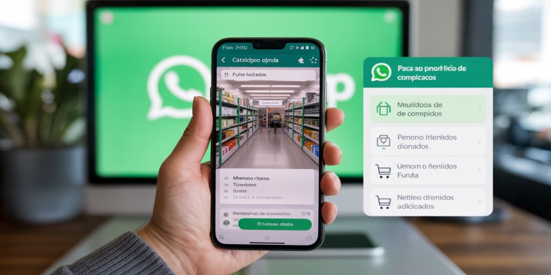 Catálogo e Product Messages: Vitrine e Carrinho no WhatsApp